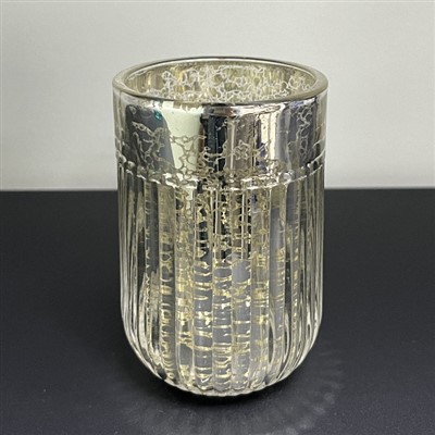 Porta -pinzell d'or de vidre esquerdat